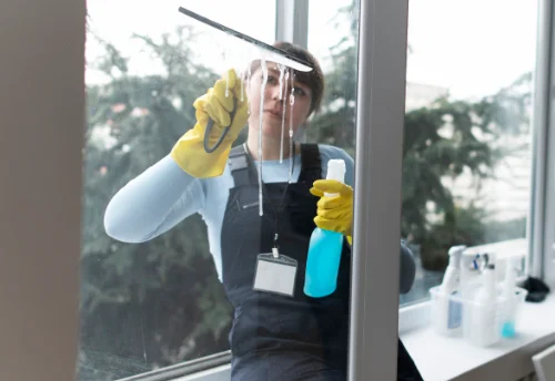 Nettoyage de vitres intérieures et extérieures à l'Aiguillon-la-Presqu'île